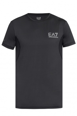 T-shirt with a print and a logo, zdjęcie 1 T-shirt with a print and a logo od EA7 Emporio Armani